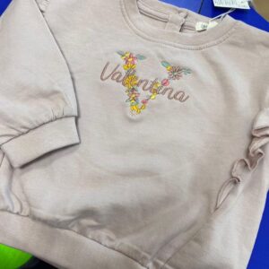 Sudadera Inicial de flores y Nombre