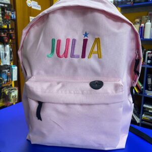 Mochila con nombre